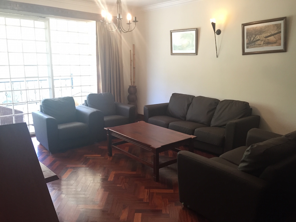 3 bedroom furnished apartments off Peponi Road