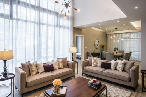 3 and 4 bedroom deluxe apartments within this secured area of Riverside.
