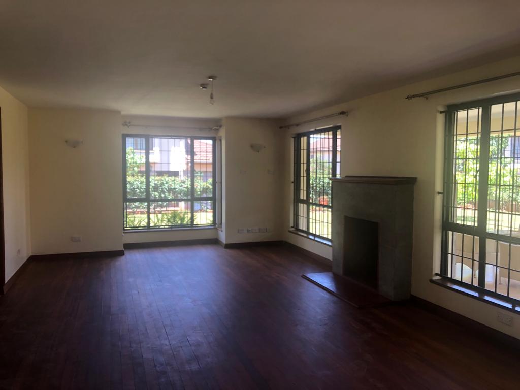 A contemporary double storey house in this luxurious residential estate in Runda within a gated community and enjoys a fully equipped clubhouse.