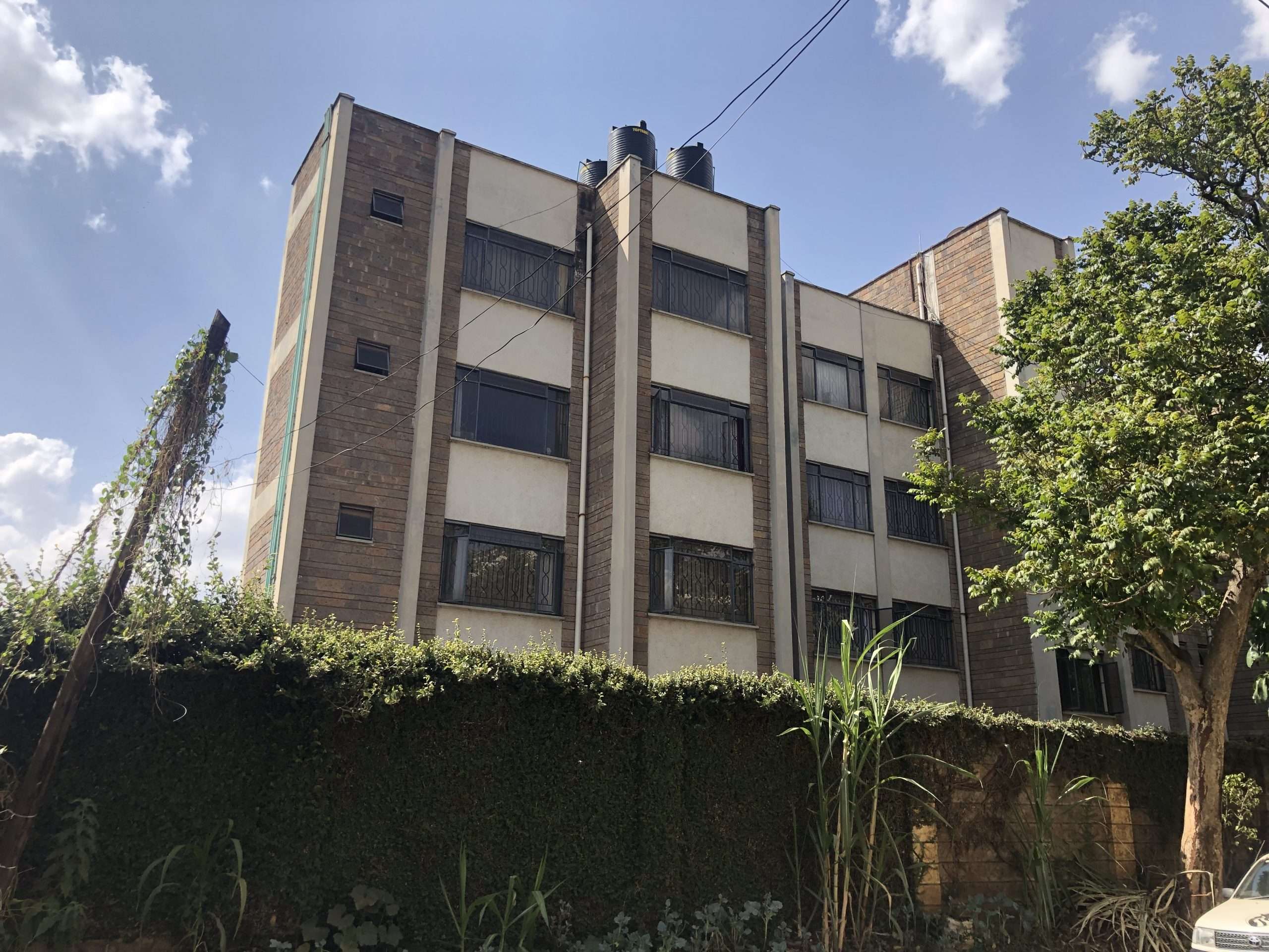 A four story block of flats  comprising 8 no. ensuite apartments located within City Park area of Nairobi County.                 
