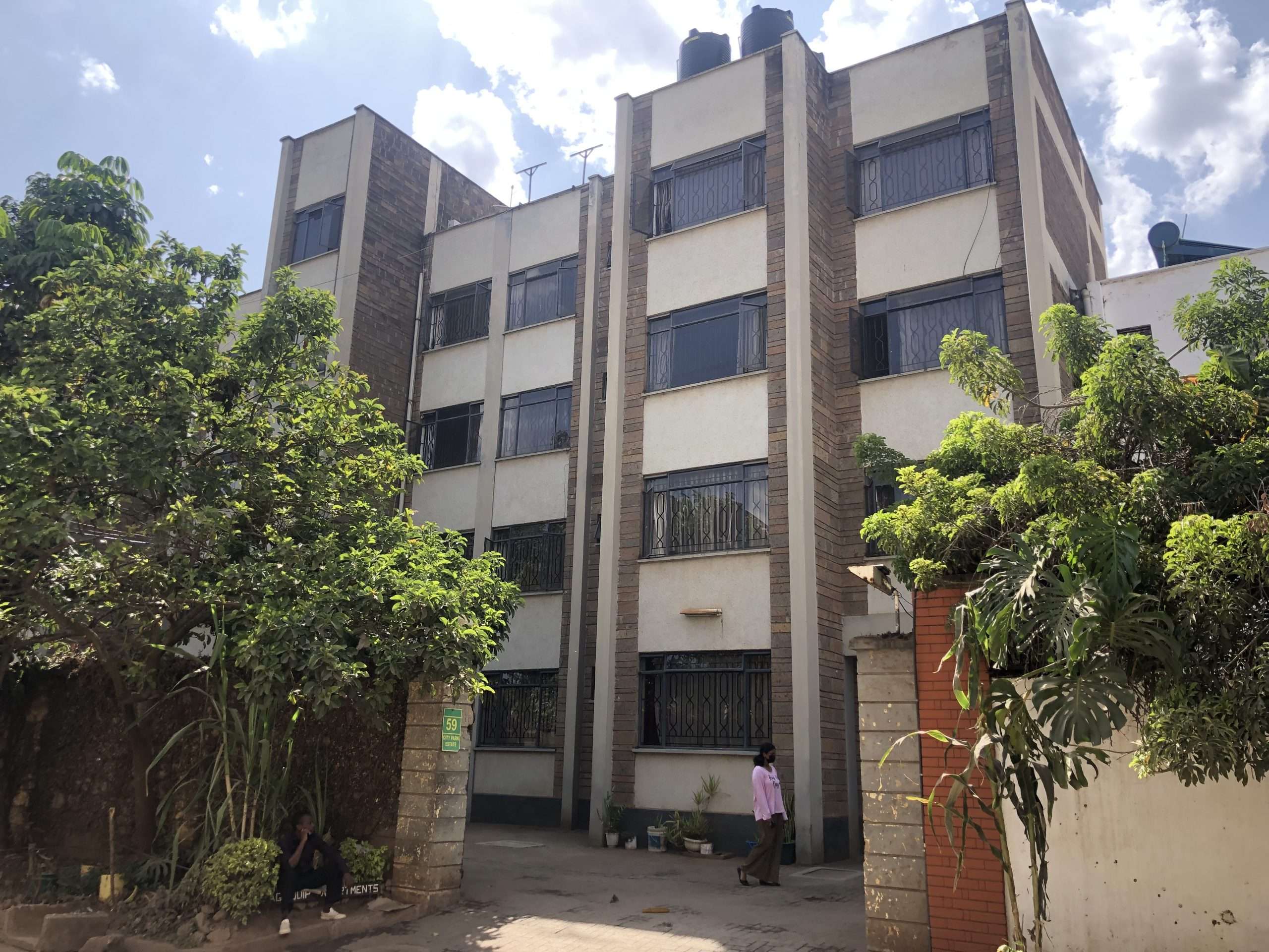 A four story block of flats  comprising 8 no. ensuite apartments located within City Park area of Nairobi County.                 