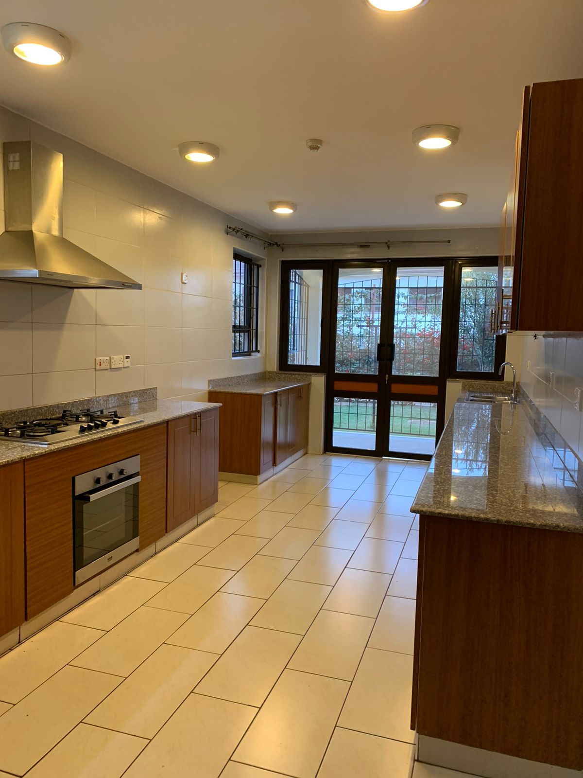 A contemporary multi levelled townhouse in this luxurious residential estate in Runda