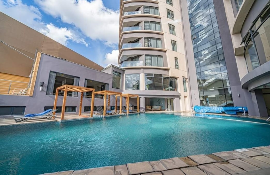 A spacious, FULLY FITTED AND FURNISHED 2 bedroom APARTMENT, located off Mombasa road