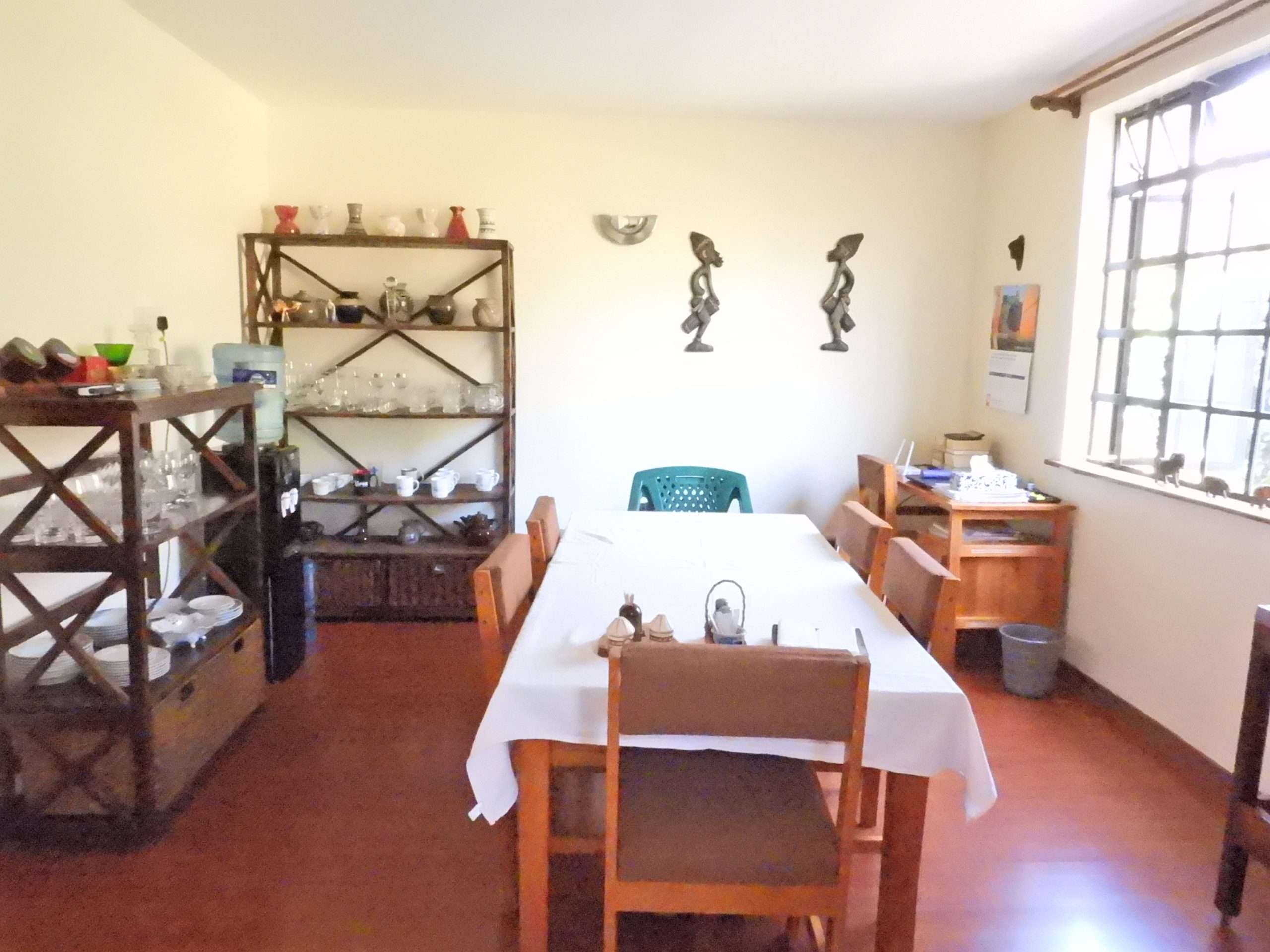A double storey house in a secure development located off Kiambu Road.