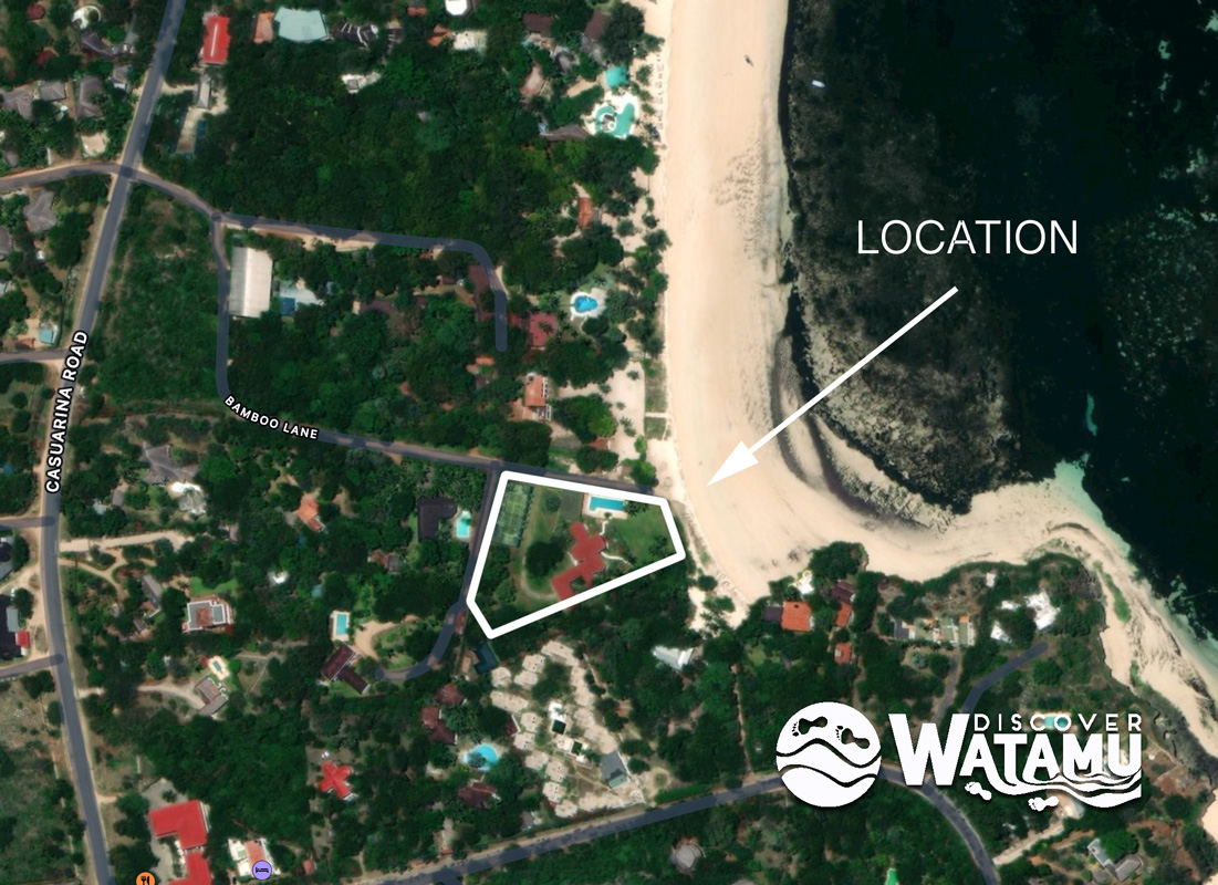 BEAUTIFUL 5 BEDROOM BEACHFRONT HOUSE IN MALINDI FOR SALE