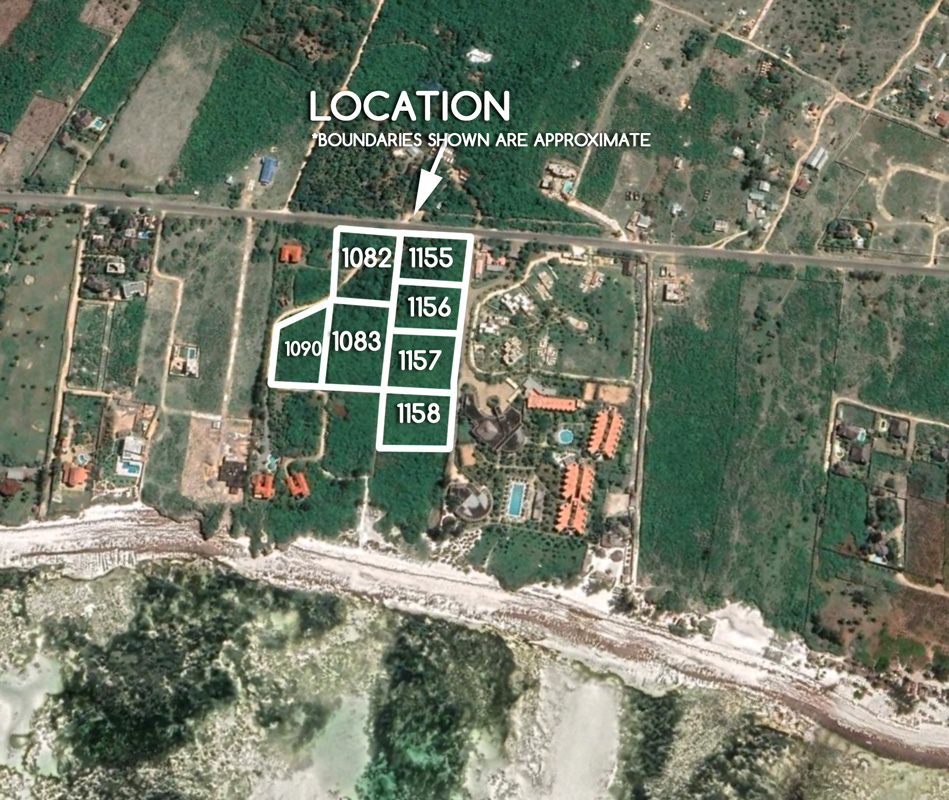 7 INDIVIDUAL UNDEVELOPED PLOTS FOR YOUR WATAMU HOME SEVEN ISLANDS – NORTH WATAMU