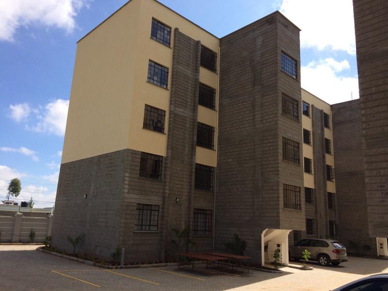 A spacious 2 bedroom APARTMENT, conveniently located along Beijing road, Mlolongo, in a secure compound.