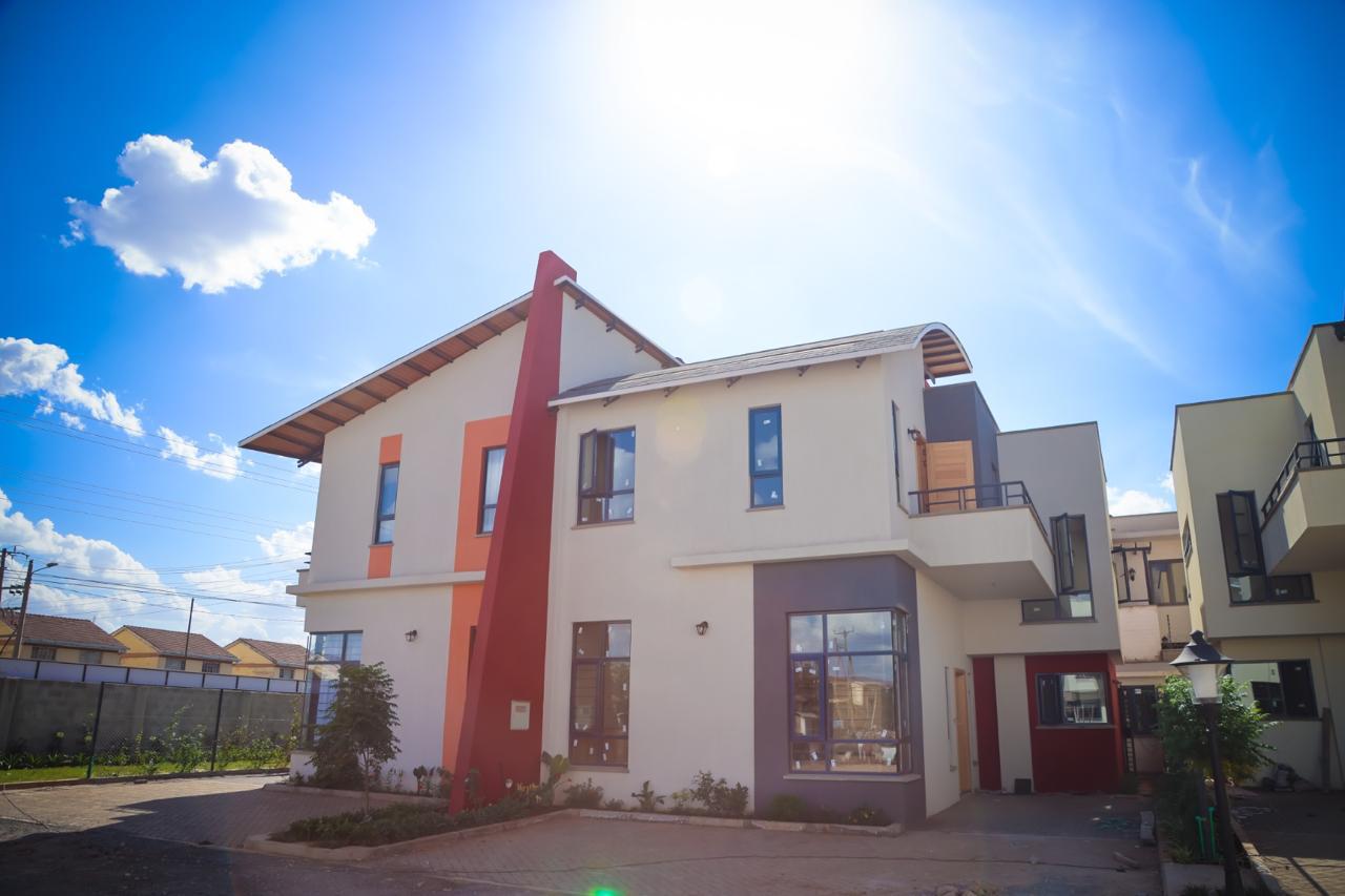A 4 bedroom townhouse in Langata