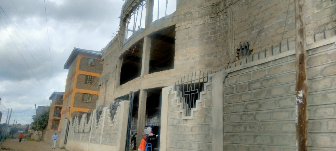 A quarter –acre plot located in the heart of Rongai for sale