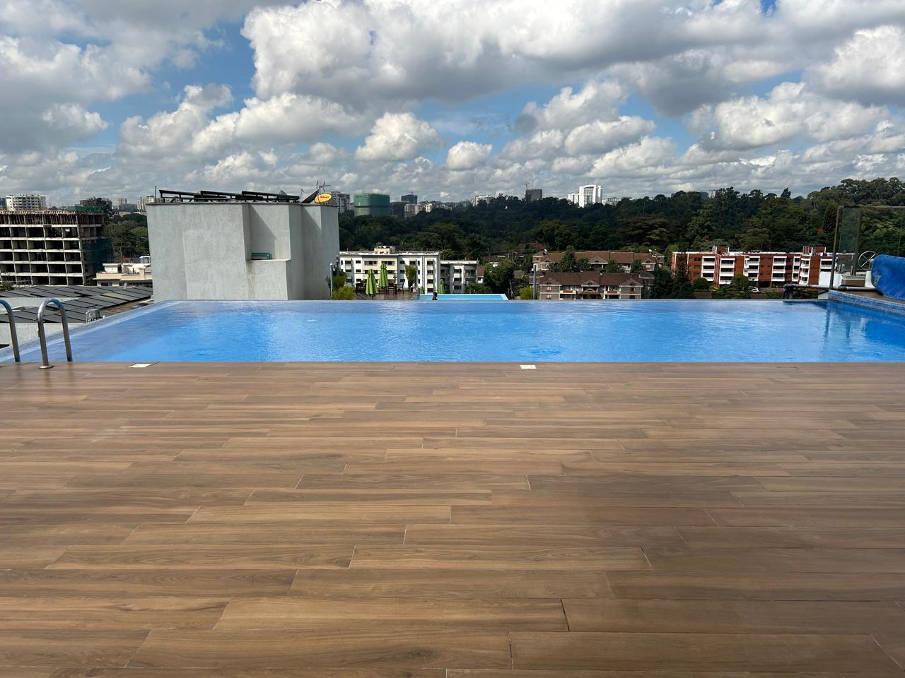 This two bedroom furnished apartment
