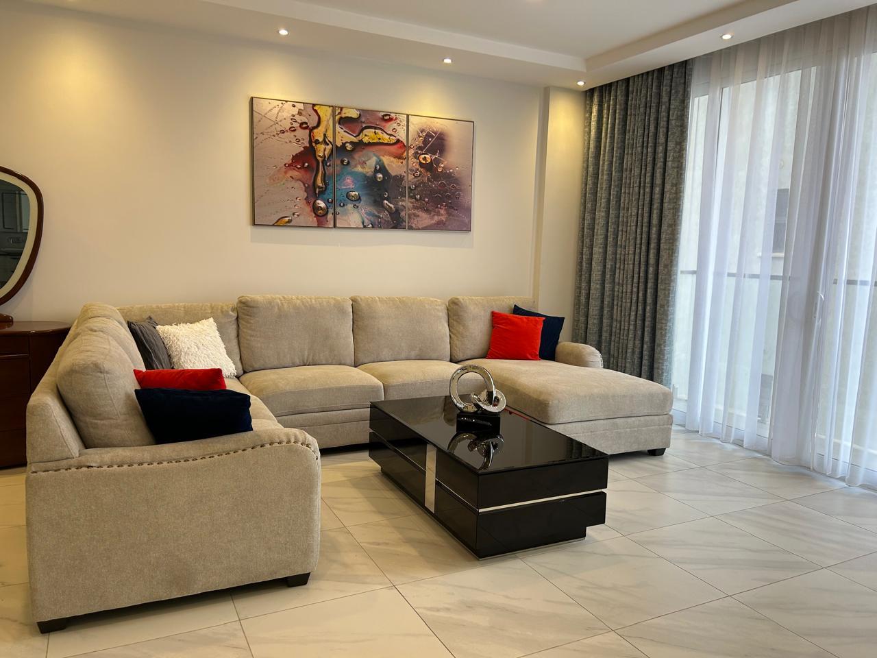 This two bedroom furnished apartment