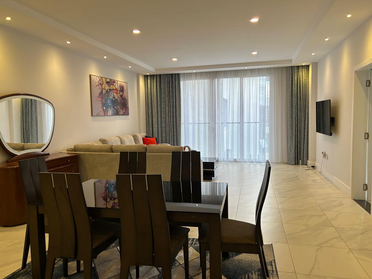 This two bedroom furnished apartment