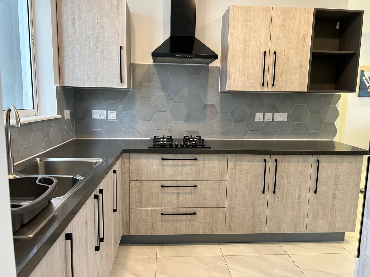 This two bedroom furnished apartment