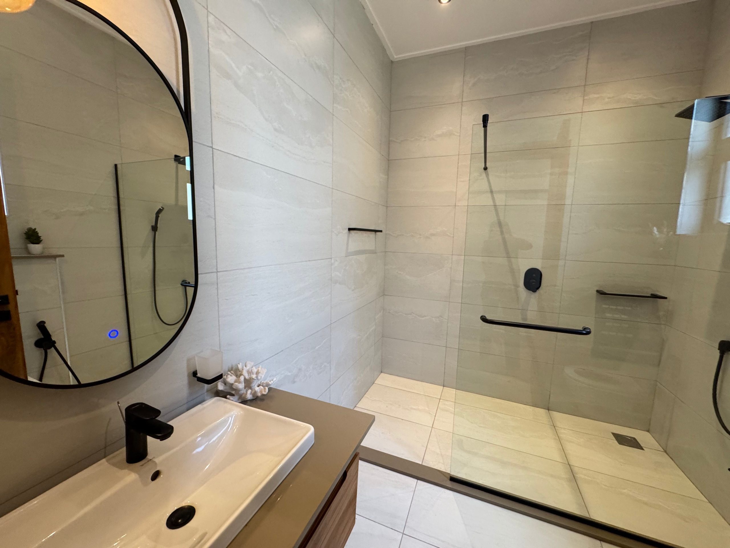 Discover modern living in this newly built 4- bedroom villa nestled in a serene, gated compound
