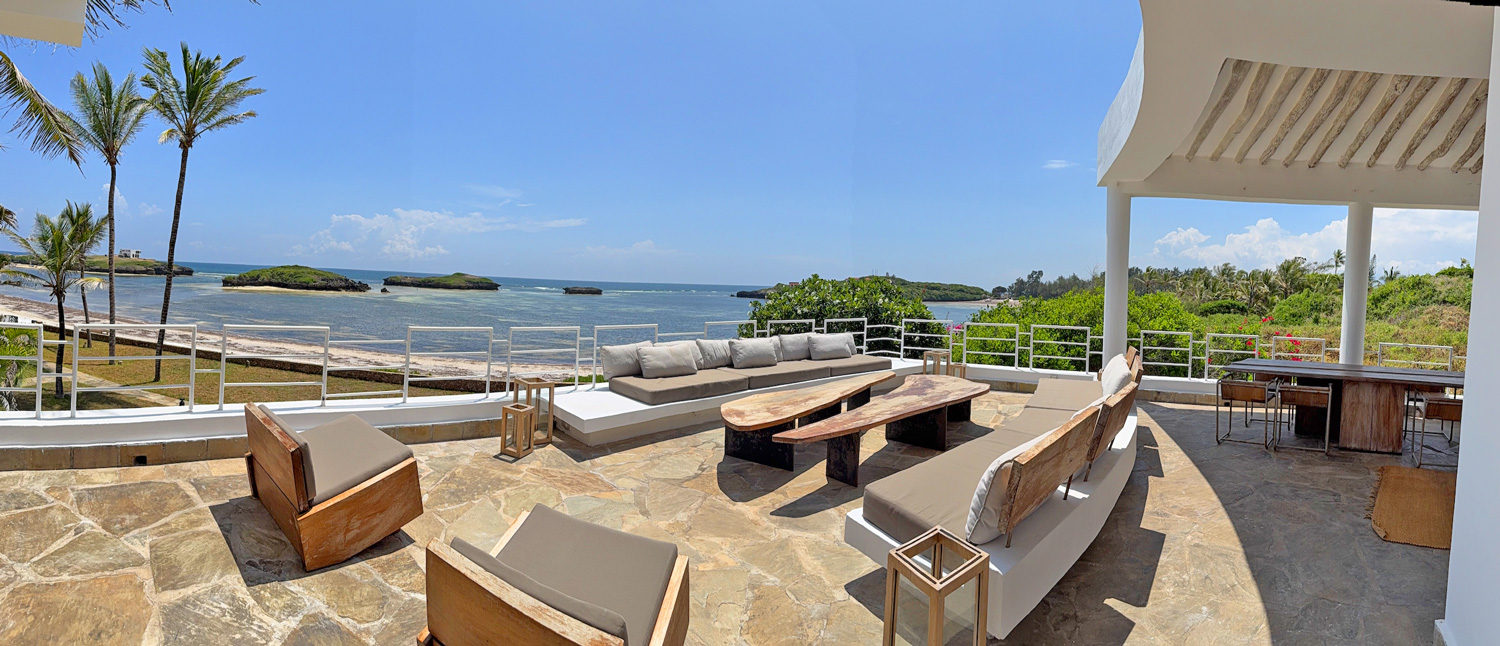 3 Bedroom Ocean front villa in amani resort