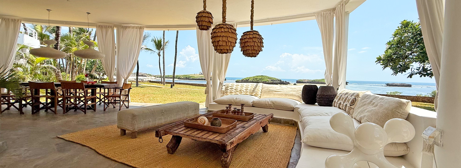 3 Bedroom Ocean front villa in amani resort