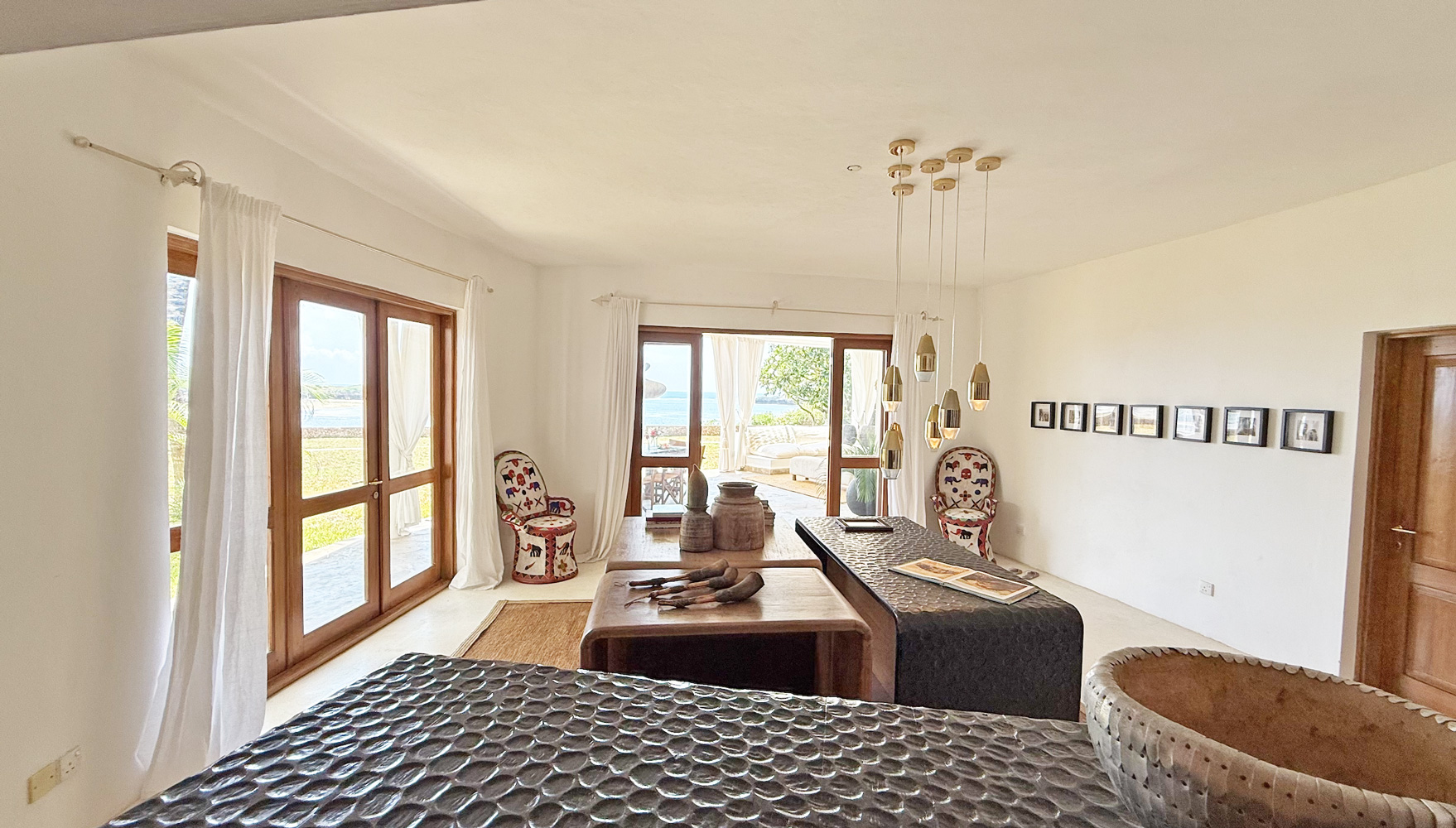 3 Bedroom Ocean front villa in amani resort