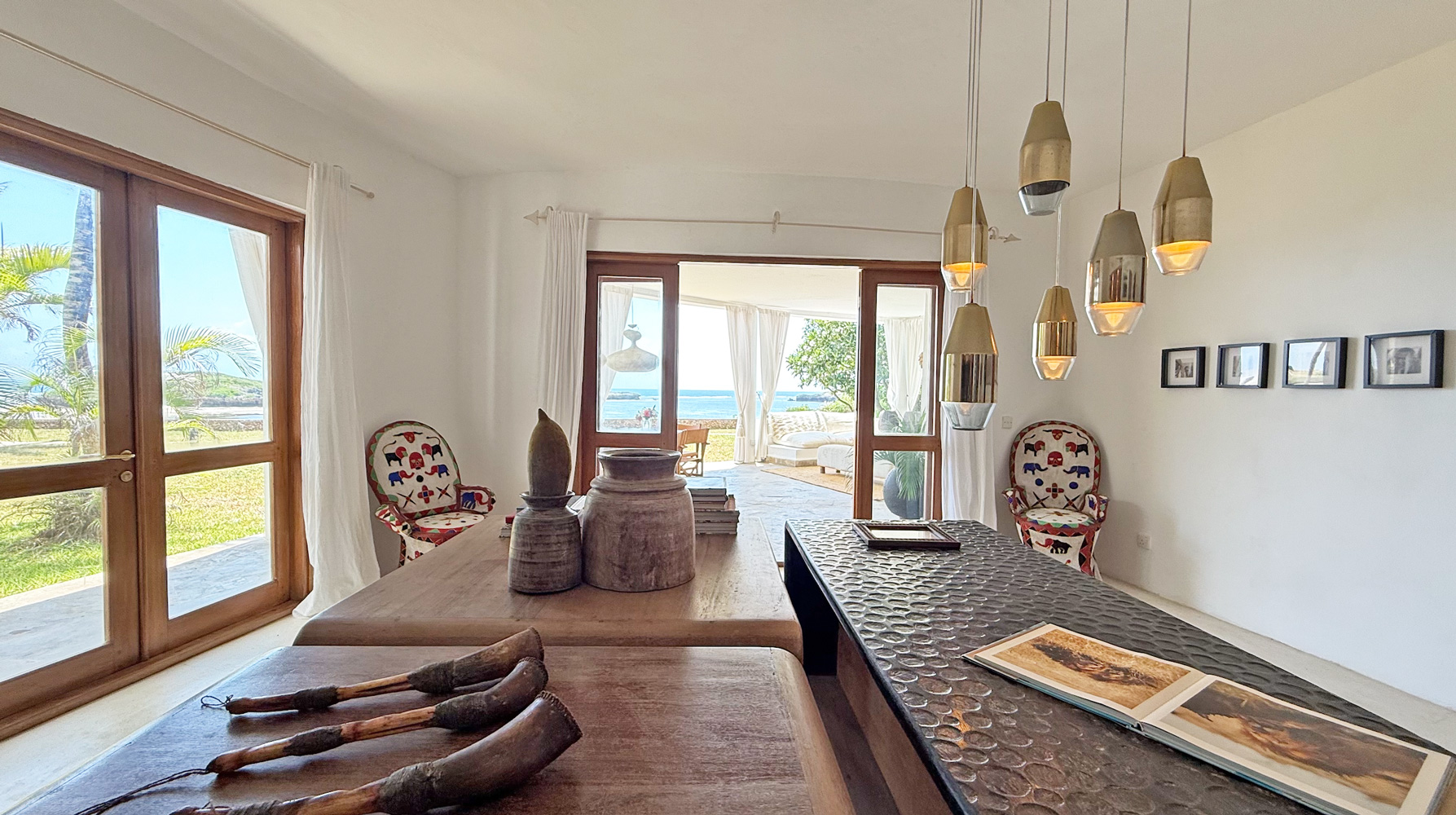 3 Bedroom Ocean front villa in amani resort