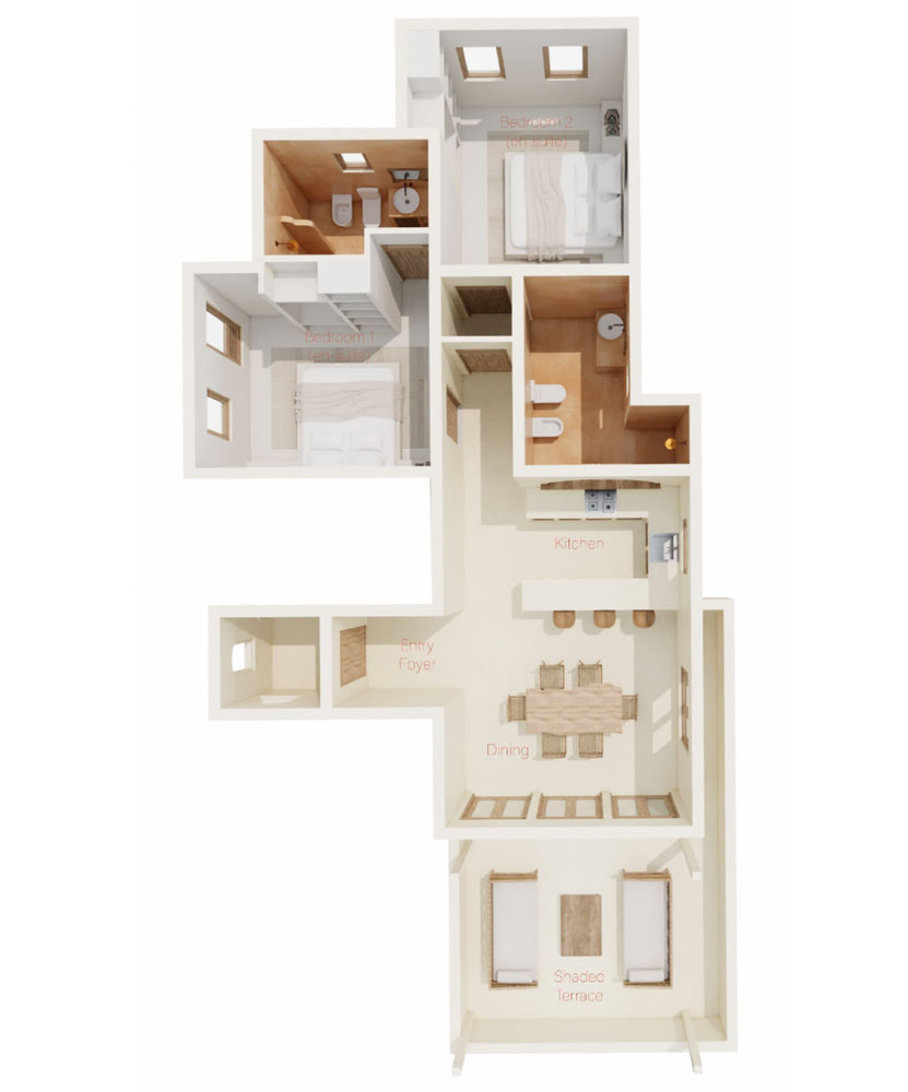 SELECTION OF STUNNING 2 BEDROOM APARTMENTS ON PRE-SALE