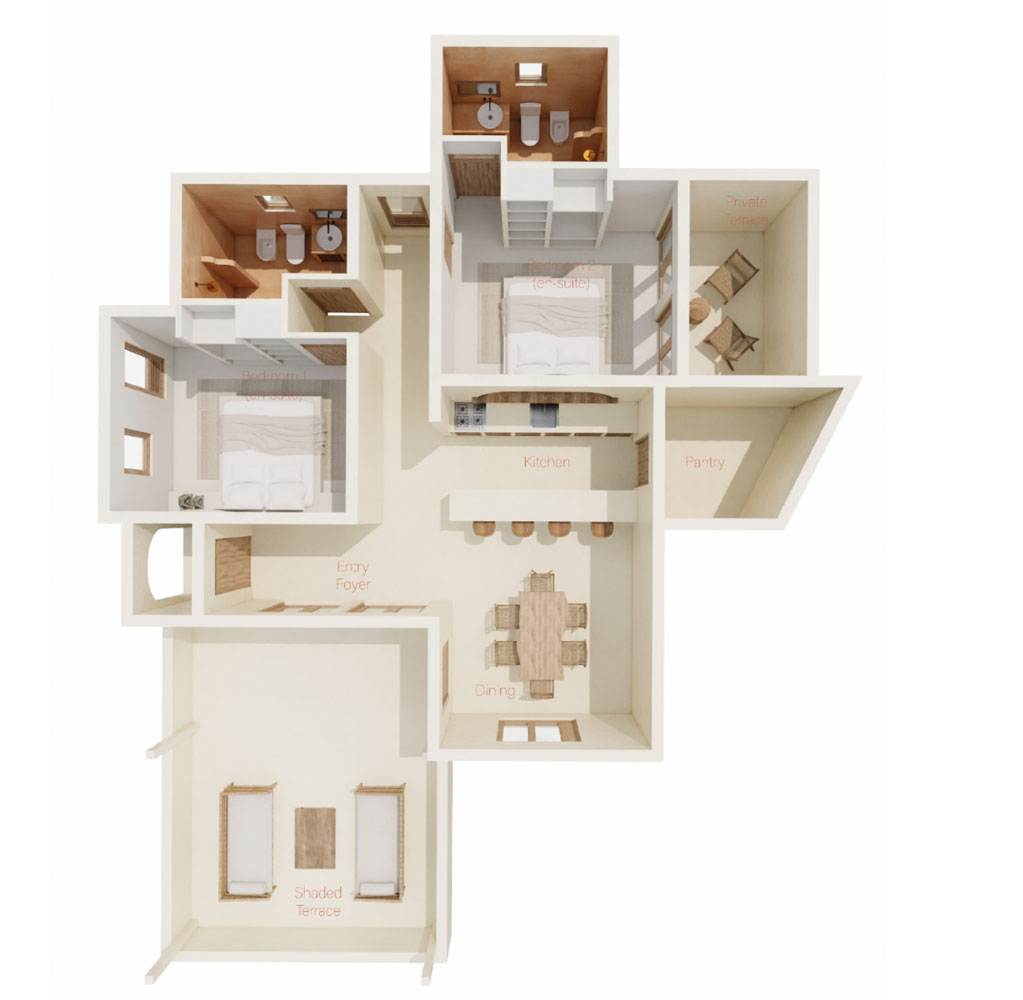 SELECTION OF STUNNING 2 BEDROOM APARTMENTS ON PRE-SALE