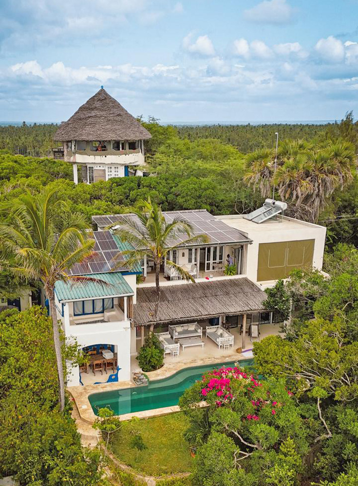 SPECTACULAR BEACHFRONT HOUSE AND TOWER