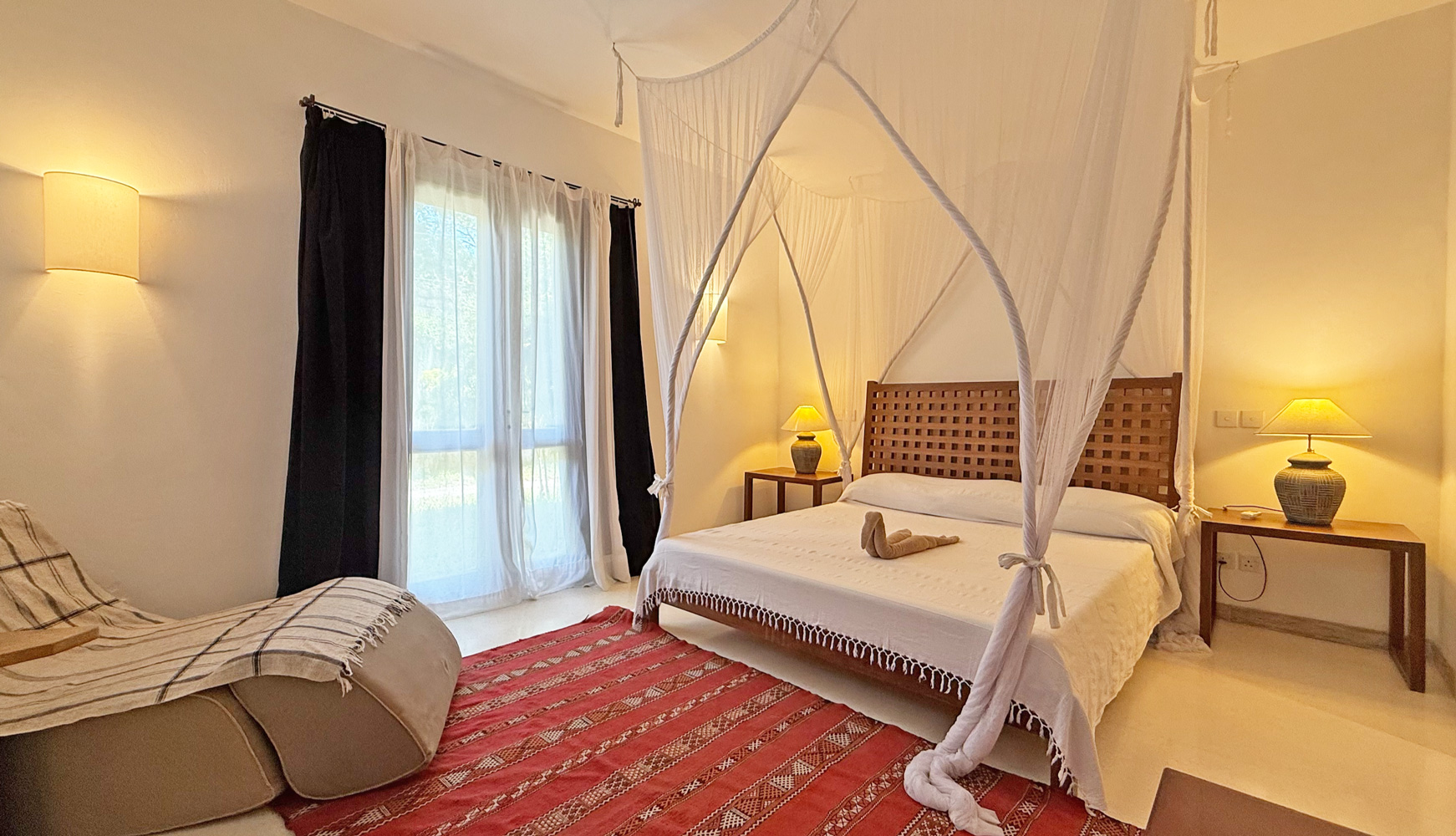TWO SEPARATE 2-BEDROOM GROUND FLOOR APARTMENT IN AMANI RESORT