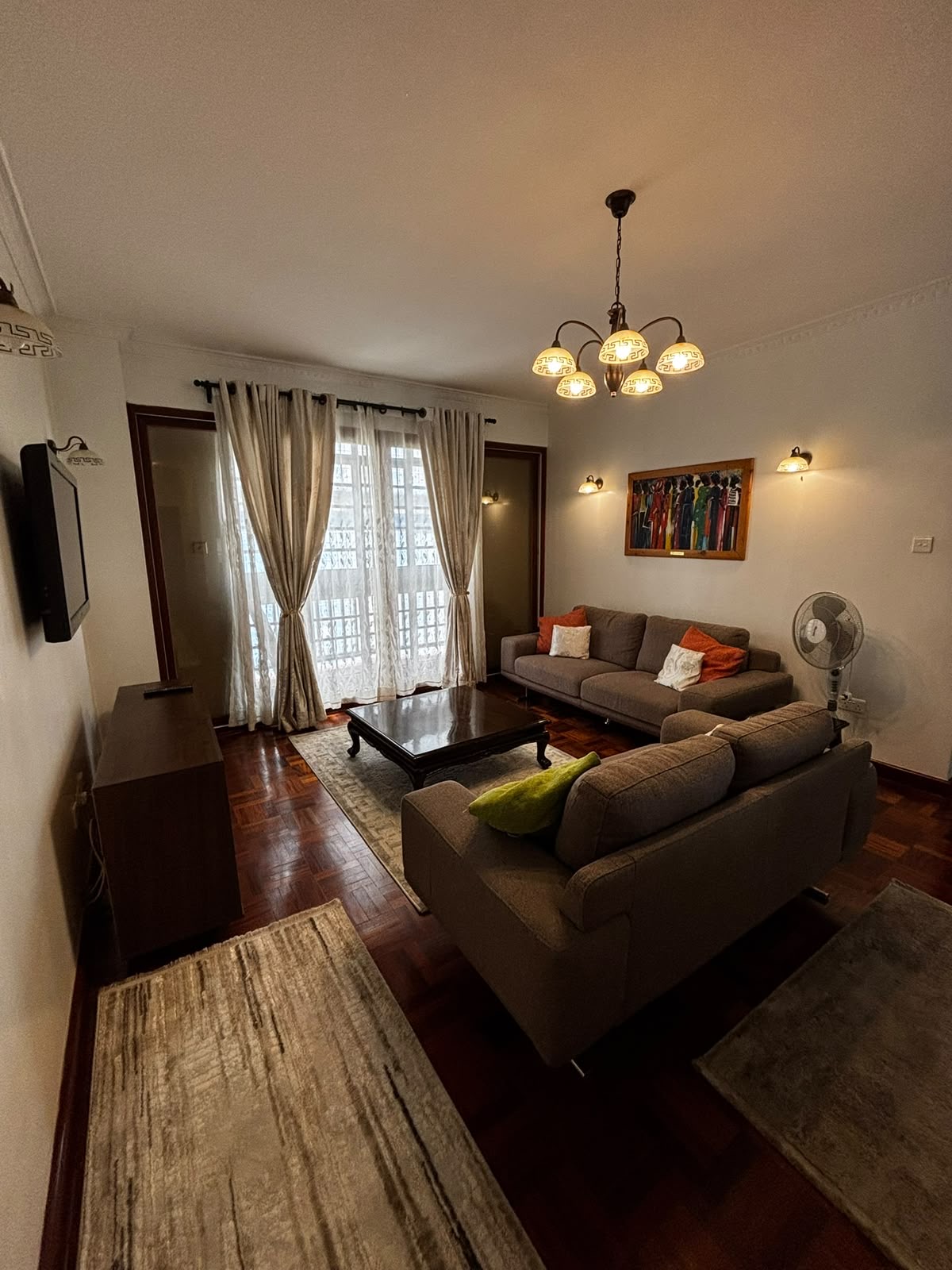 A modern and spacious 2-bedroom apartment in Westlands
